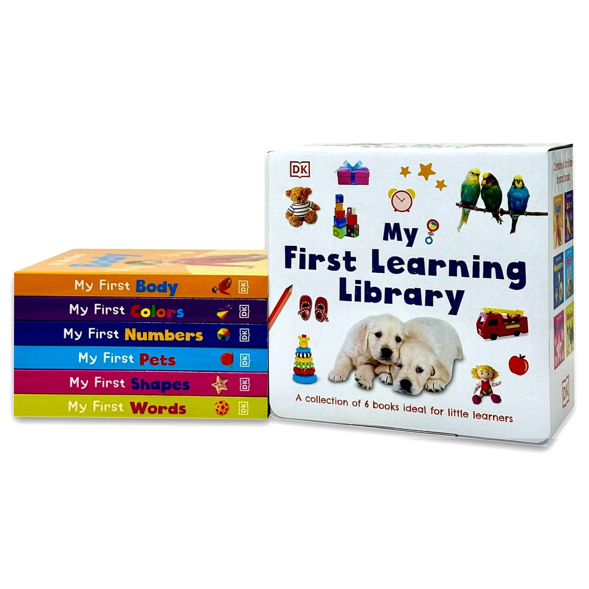 DK My First Learning Library – 6 Book Box Set: My First Body, Colors, Numbers & More - By DK - Board Books