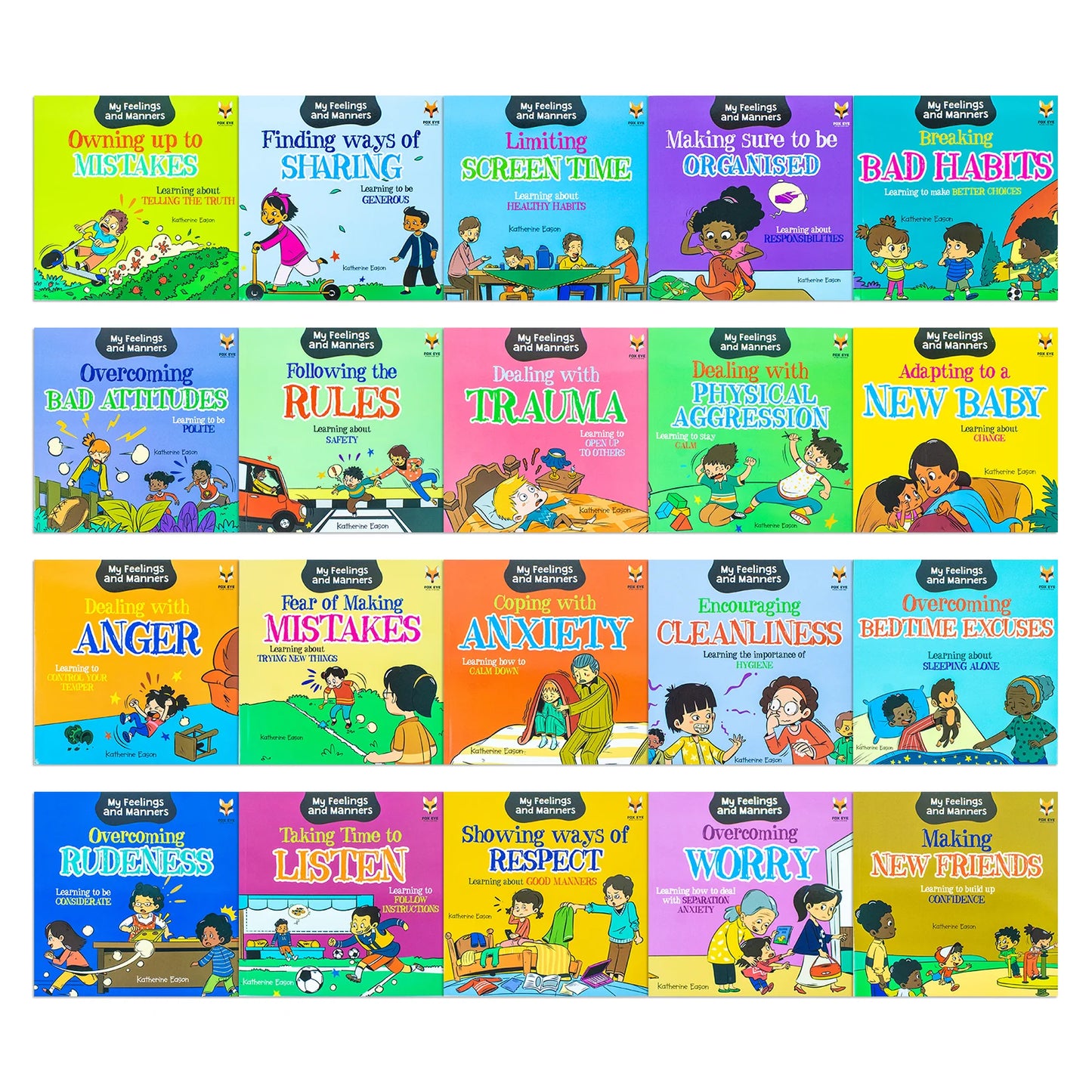 My Feelings and Manners Library – 20 Book Box Set: Behaviour, Emotions & ADHD - Paperback