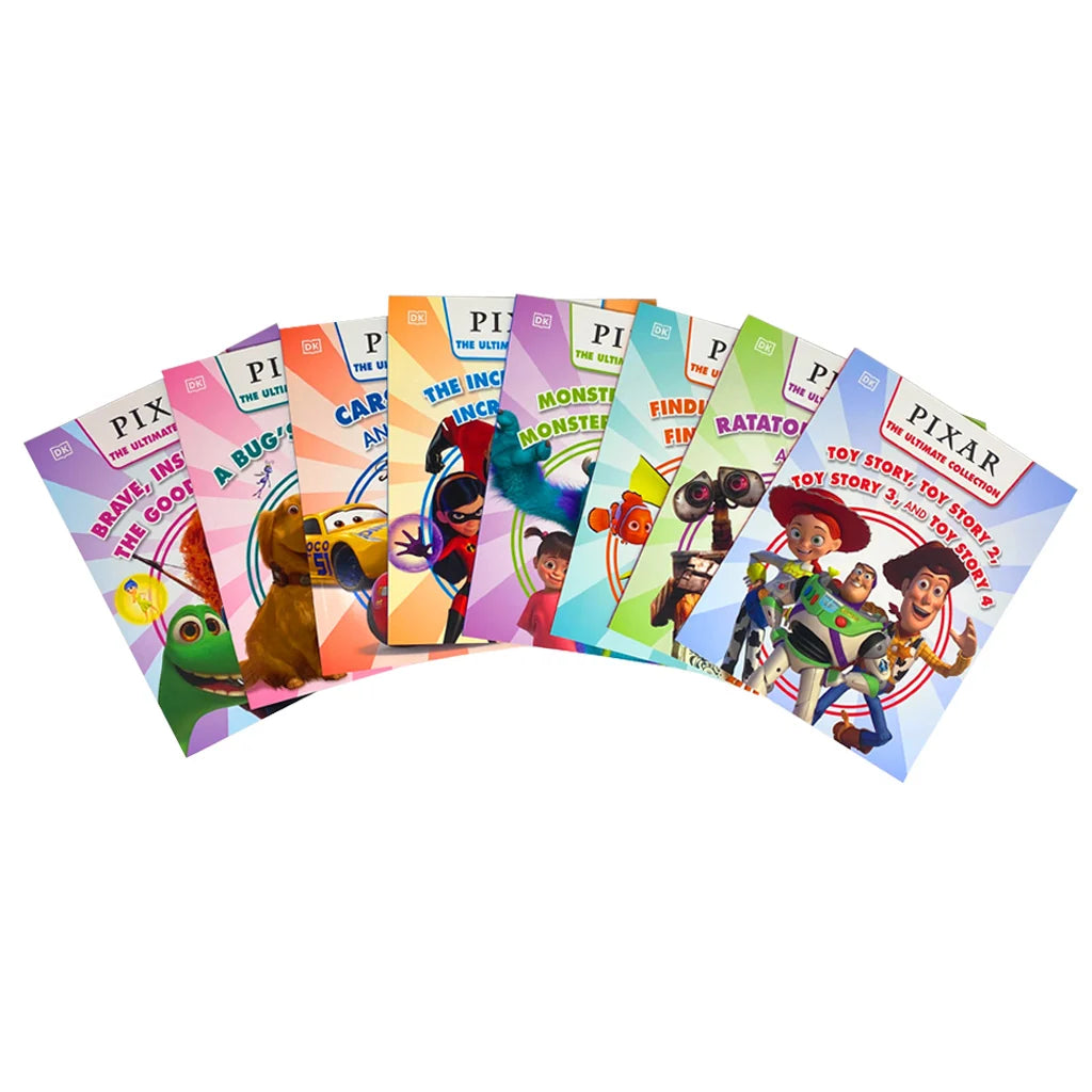 Pixar The Ultimate Collection – 8 Book Box Set: Brave, Up, Cars & More - Disney Pixar Children's Stories