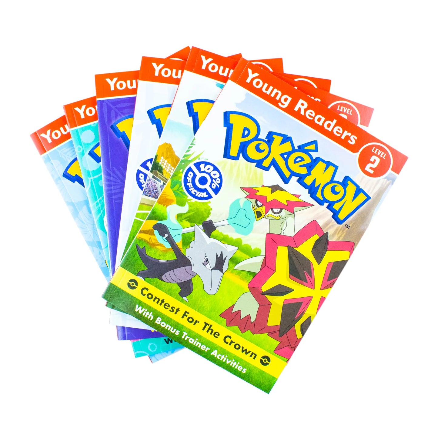 Pokémon Passport to Reading – Alola Collection: Level 2, 6 Book Box Set - Young Readers