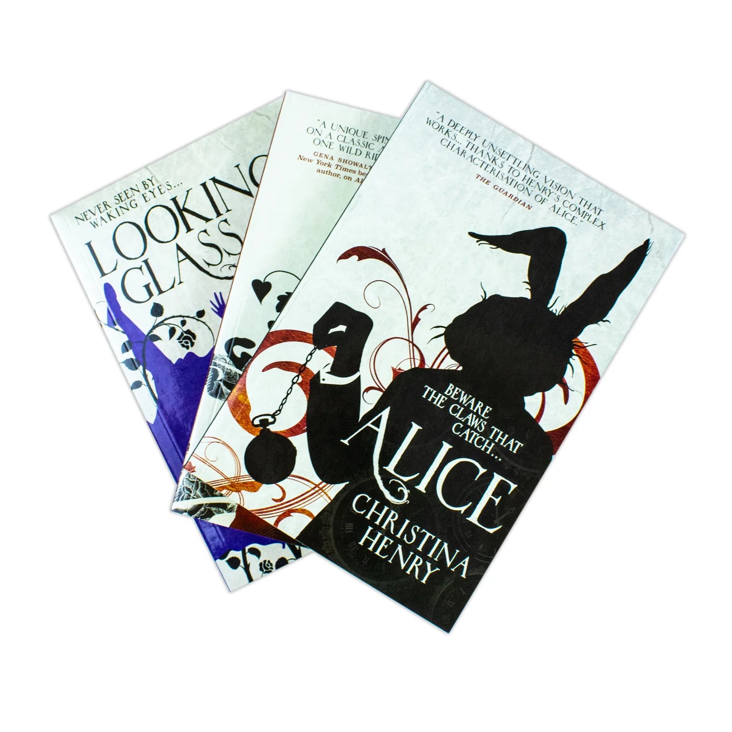 Chronicles of Alice – 3 Book Collection Box Set: Alice, Red Queen & Looking Glass - By Christina Henry - Paperback
