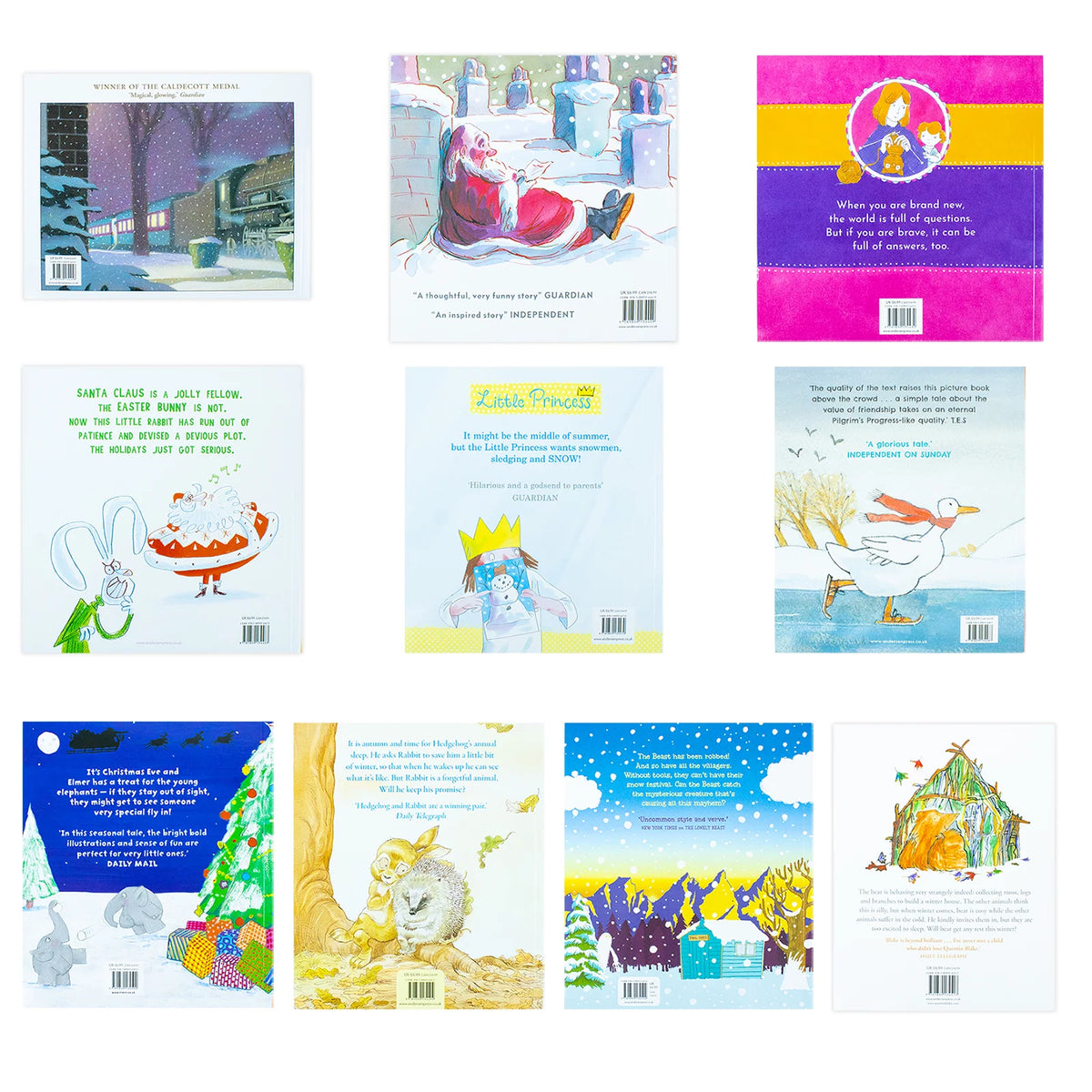 Cosy Christmas – 10 Book Collection: Classic Festive Picture Books for Kids Ages 3–7 - Includes A Message for Santa