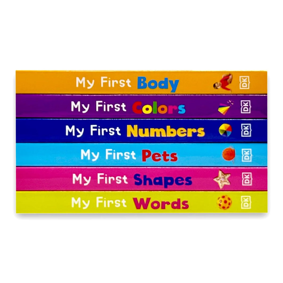 DK My First Learning Library – 6 Book Box Set: My First Body, Colors, Numbers & More - By DK - Board Books