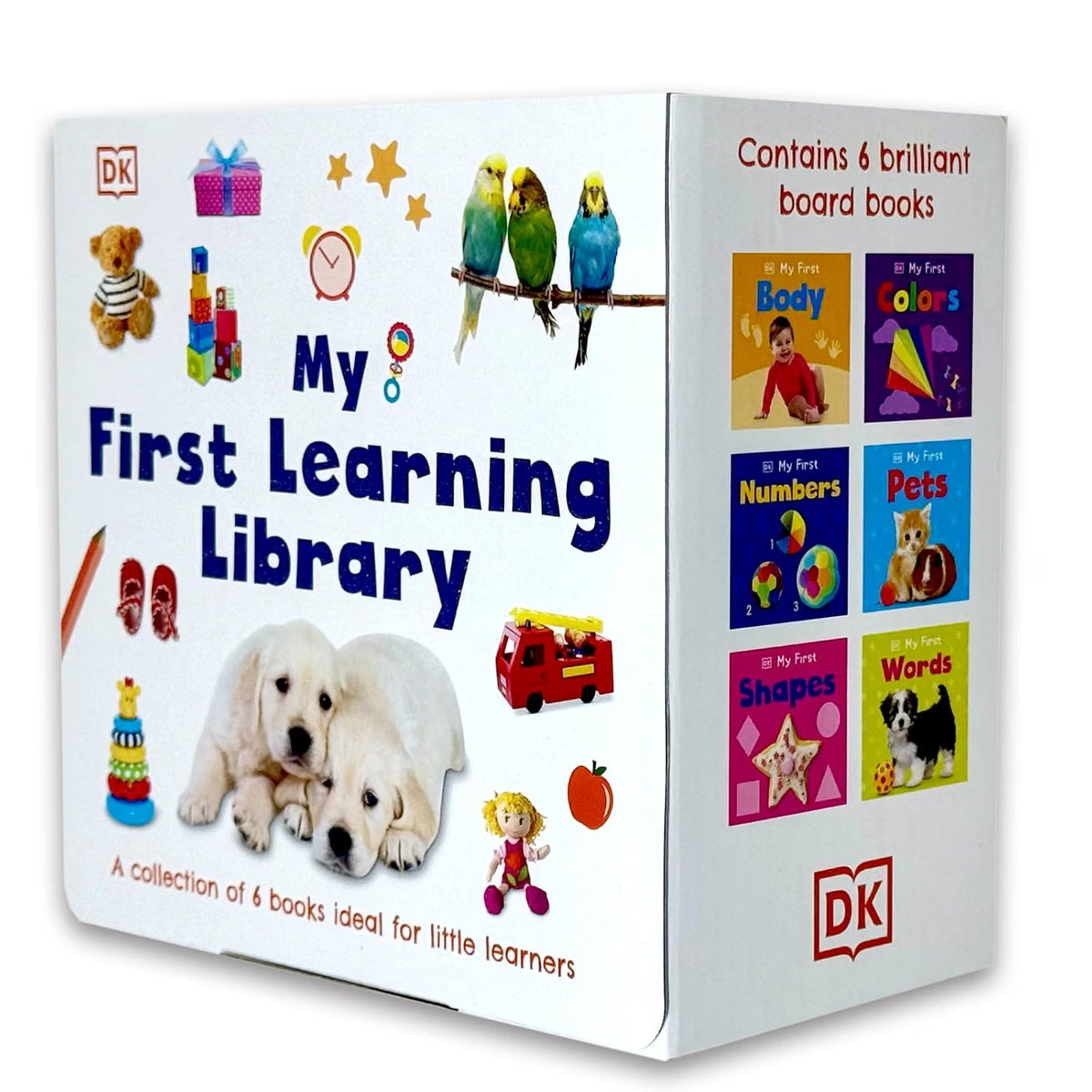 DK My First Learning Library – 6 Book Box Set: My First Body, Colors, Numbers & More - By DK - Board Books