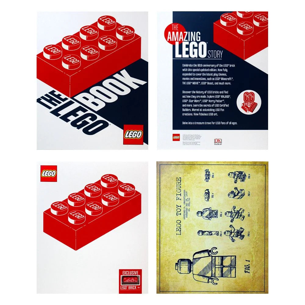 The Amazing LEGO Story – 2 Book Collection Set: The History, Creativity & World of LEGO - Hardback