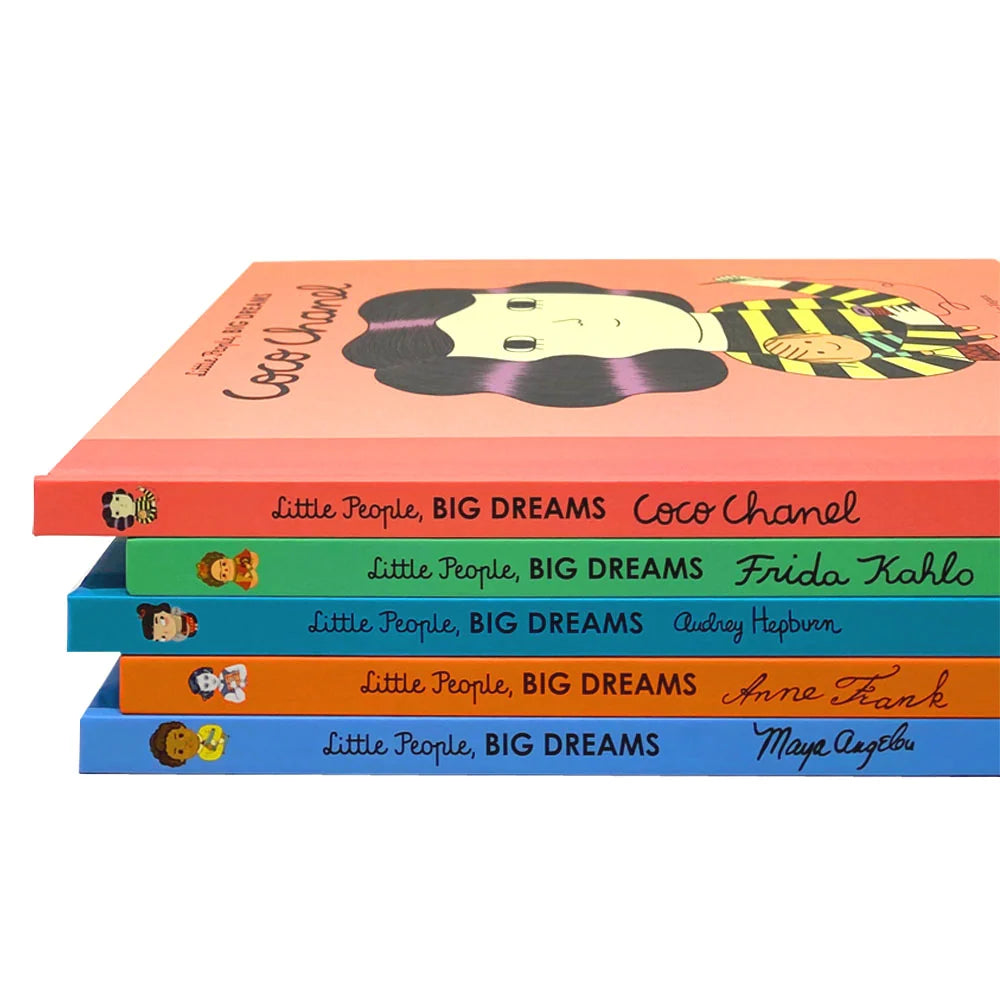 Little People, BIG DREAMS – Inspiring Artists & Writers 5 Book Collection Box Set: Illustrated Children's Biographies - Hardcover