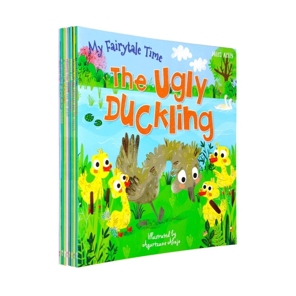 My Fairytale Time & Princess Time – 8 Book Collection Set: The Frog Prince, The Princess and the Dragon & More - Classic Fairy Tales for Children