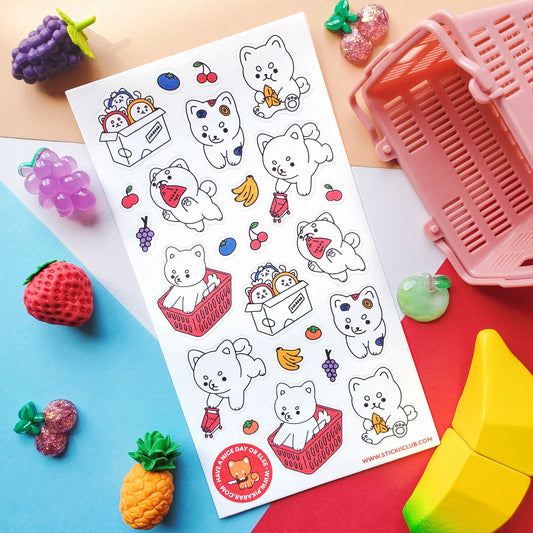 Grocery Stickersheet
