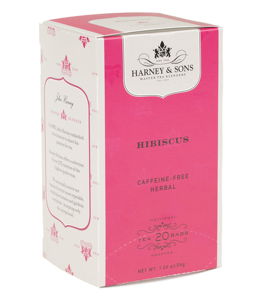 Hibiscus, Box of 20 Premium Teabags