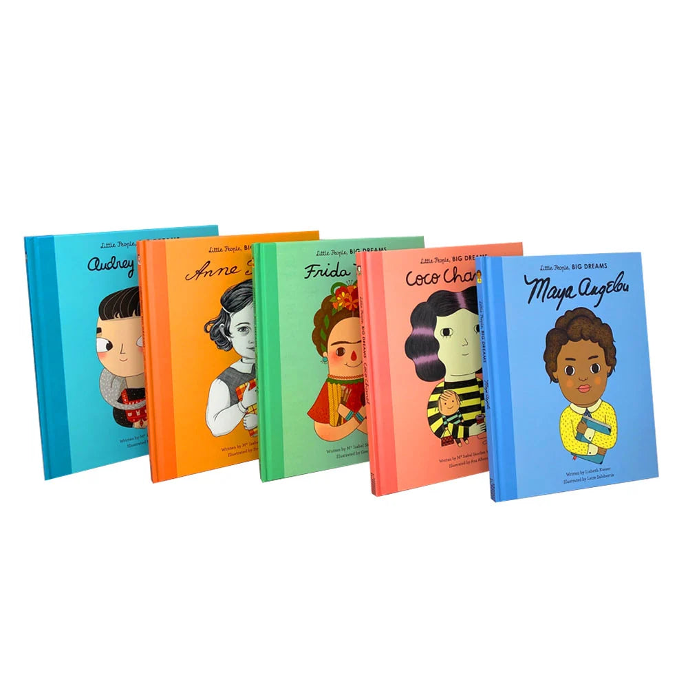 Little People, BIG DREAMS – Inspiring Artists & Writers 5 Book Collection Box Set: Illustrated Children's Biographies - Hardcover