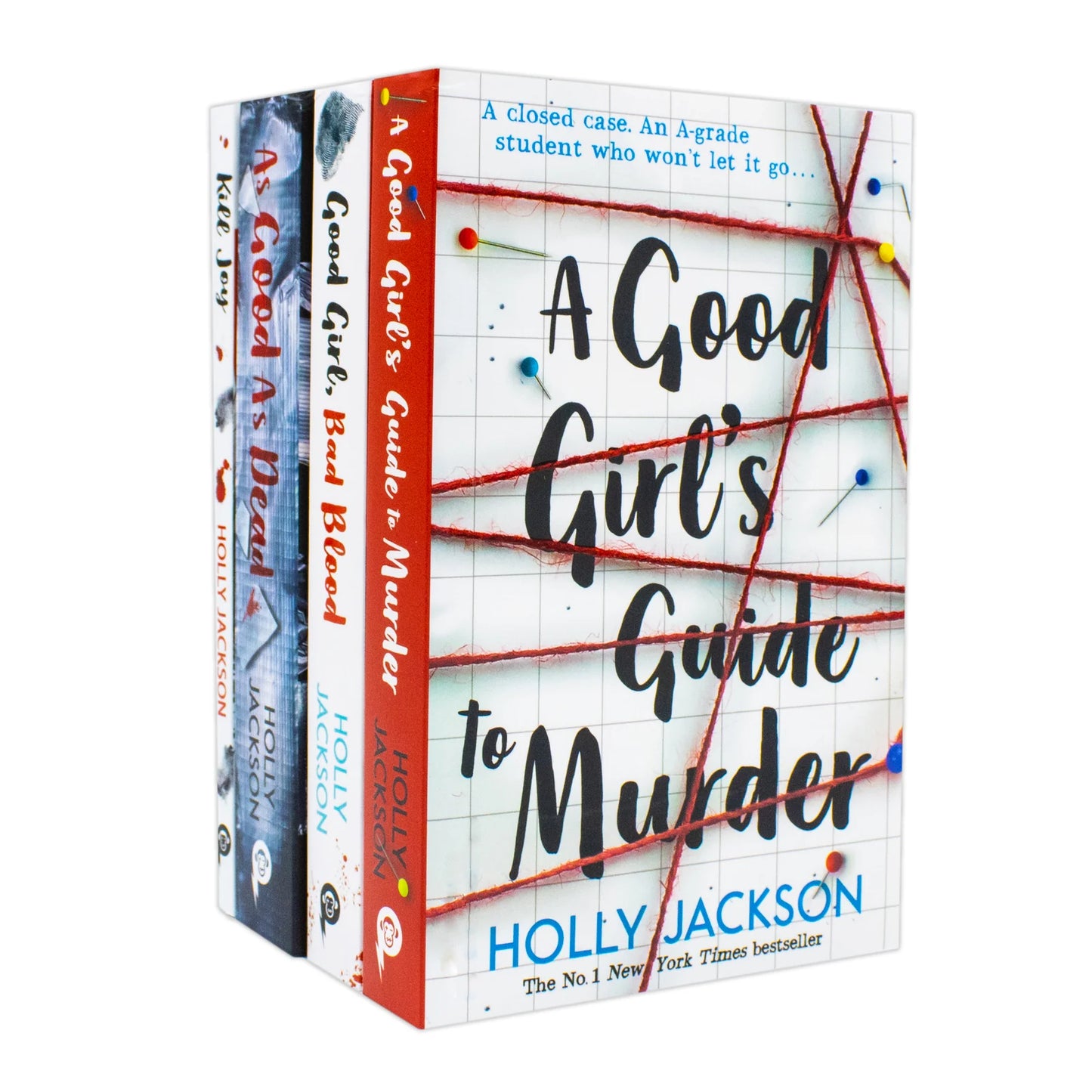 A Good Girl's Guide to Murder Series – 4 Book Collection Set: A Good Girl's Guide to Murder, Good Girl, Bad Blood, As Good As Dead & Kill Joy - By Holly Jackson