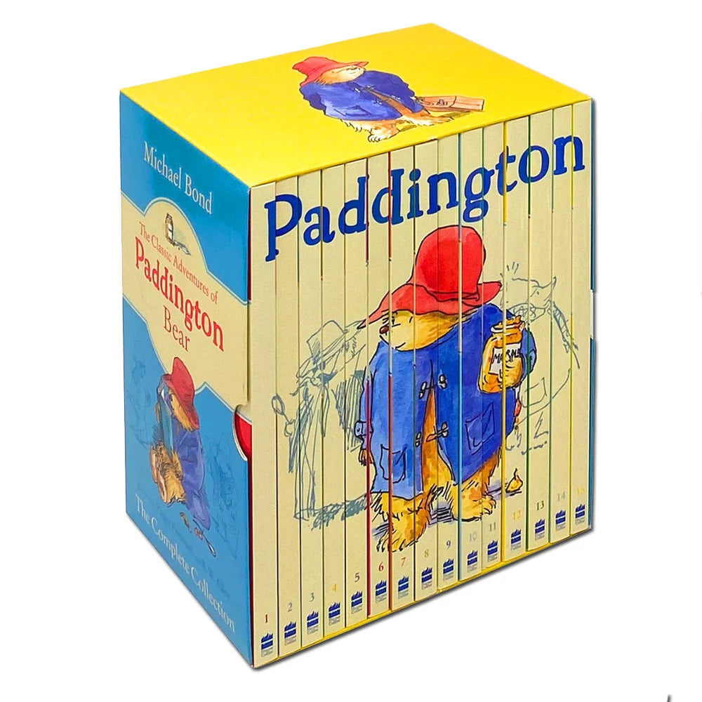 The Classic Adventures of Paddington Bear – 15 Book Box Set - By Michael Bond