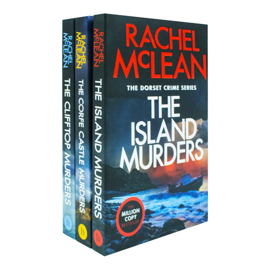 Dorset Crime Series – 3 Book Set: The Corfe Castle Murders, The Clifftop Murders & The Island Murders - By Rachel McLean - Paperback