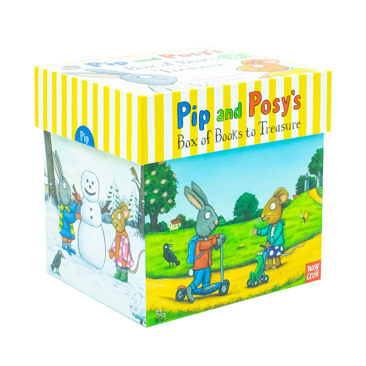 Pip and Posy – 8 Book Collection Box Set: Toddler Adventures, Friendship & Kindness - By Axel Scheffler - Board Books