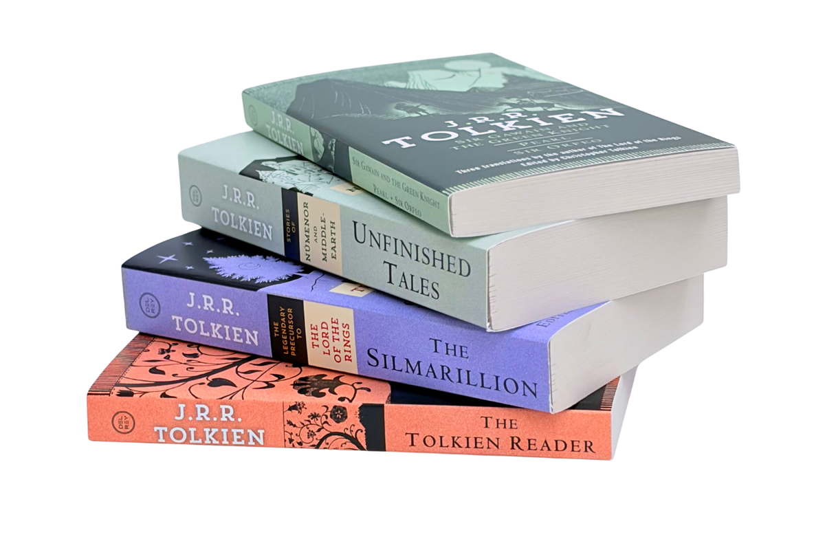 Tolkien Fantasy Tales Box Set (the Tolkien Reader, the Silmarillion, Unfinished Tales, Sir Gawain and the Green Knight)