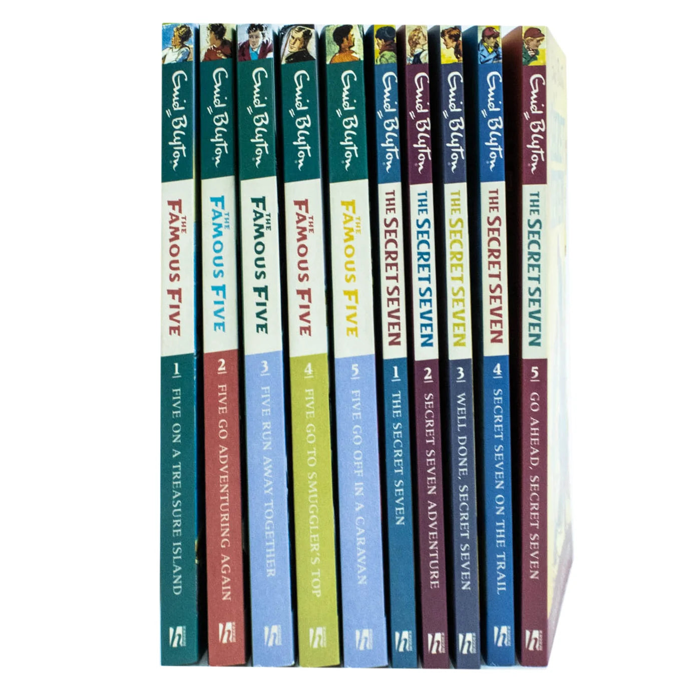 The Best of Enid Blyton – 10 Book Collection Set: Famous Five & Secret Seven Adventures - Paperback