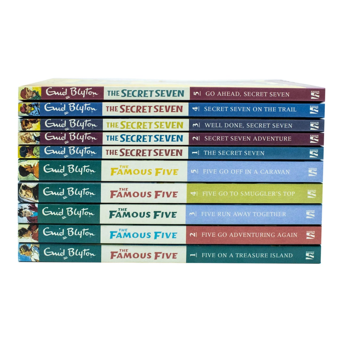 The Best of Enid Blyton – 10 Book Collection Set: Famous Five & Secret Seven Adventures - Paperback