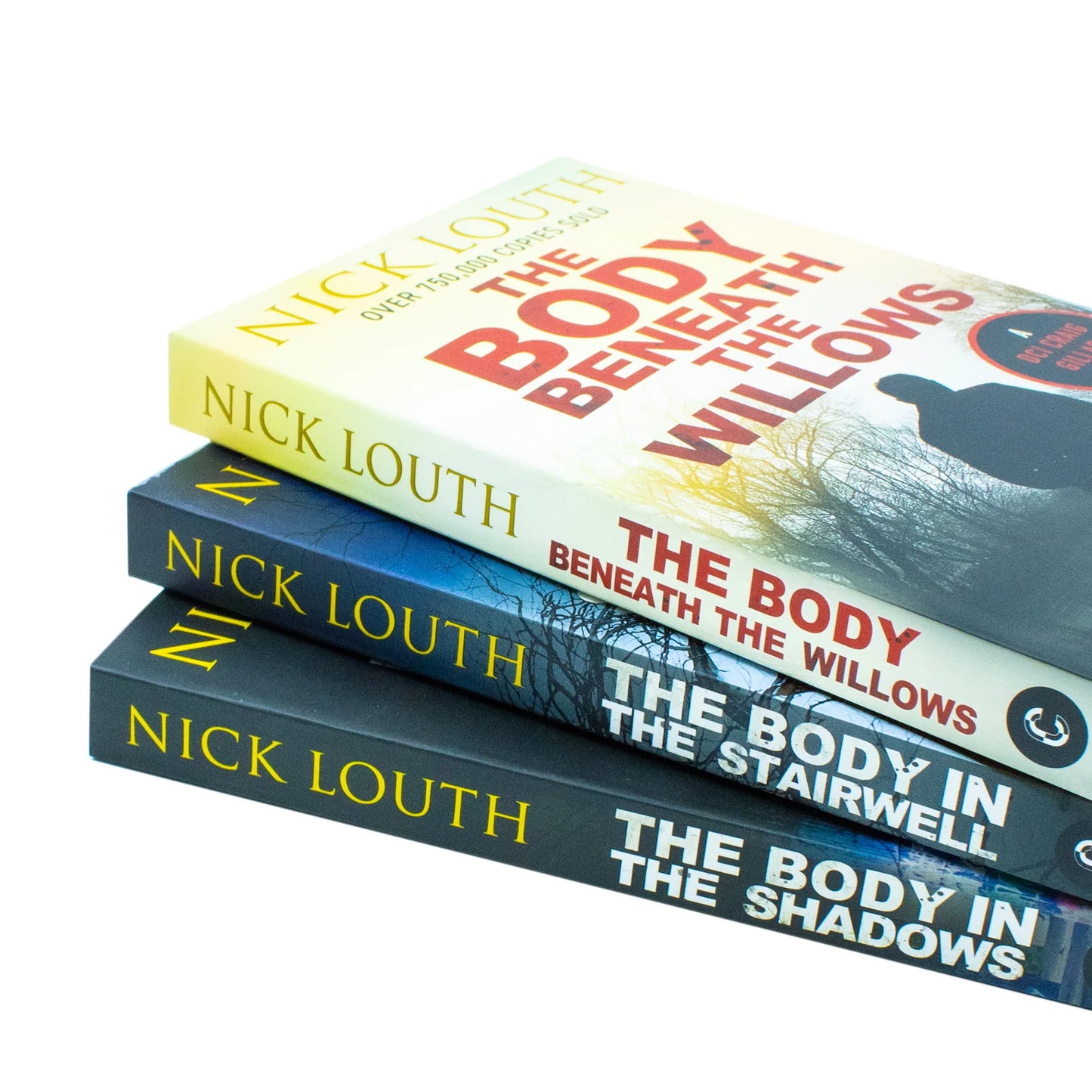 DCI Craig Gillard Crime Thrillers – Books 9–11: The Body Beneath the Willows, The Body in the Stairwell & The Body in the Shadows - By Nick Louth - Paperback