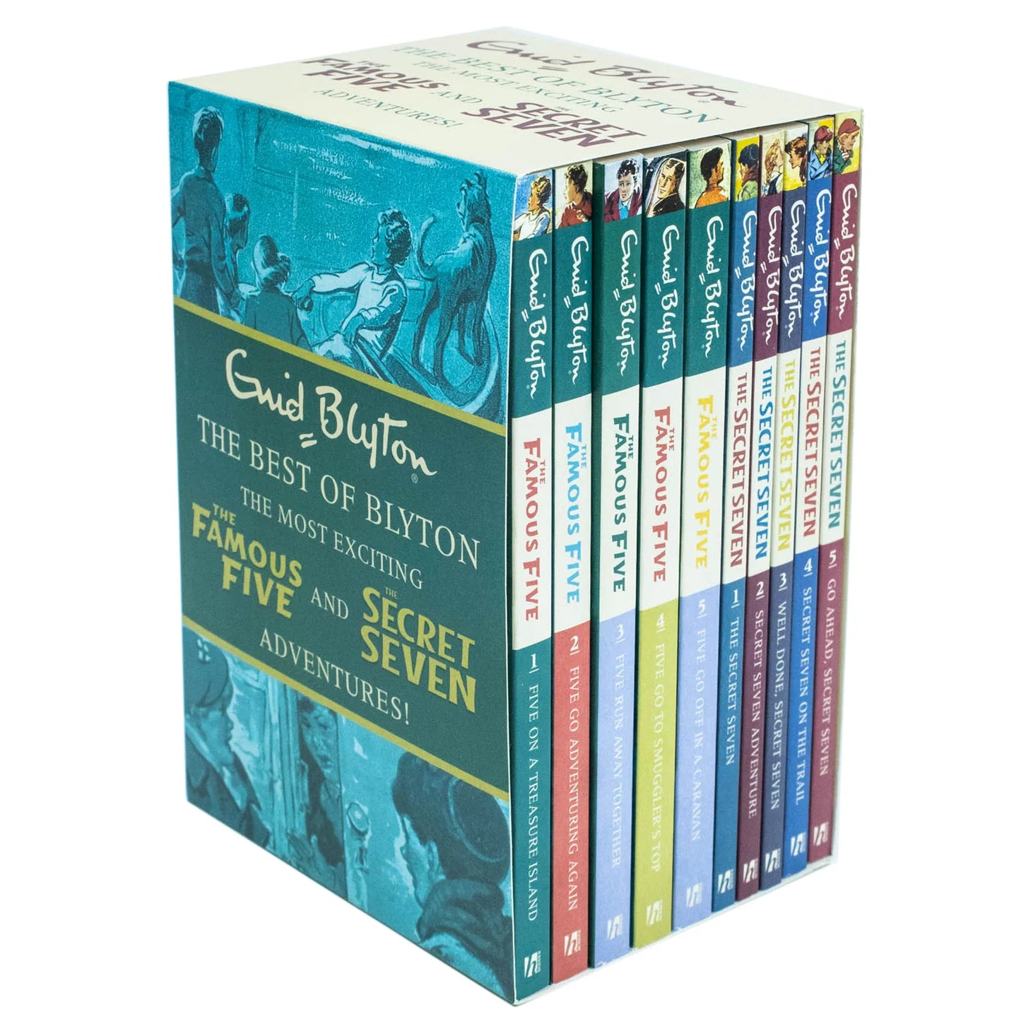 The Best of Enid Blyton – 10 Book Collection Set: Famous Five & Secret Seven Adventures - Paperback