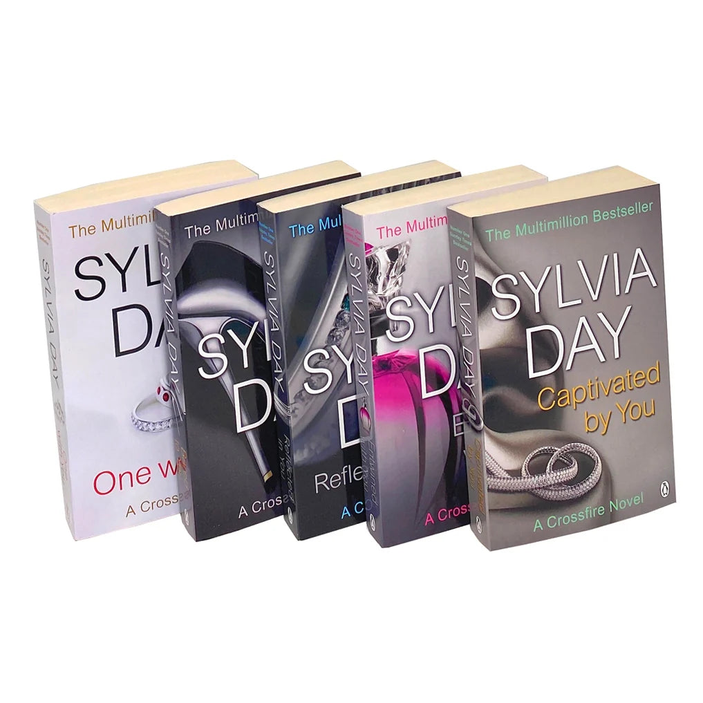 Crossfire – 5 Book Collection Set: Bared to You, One with You & More - By Sylvia Day