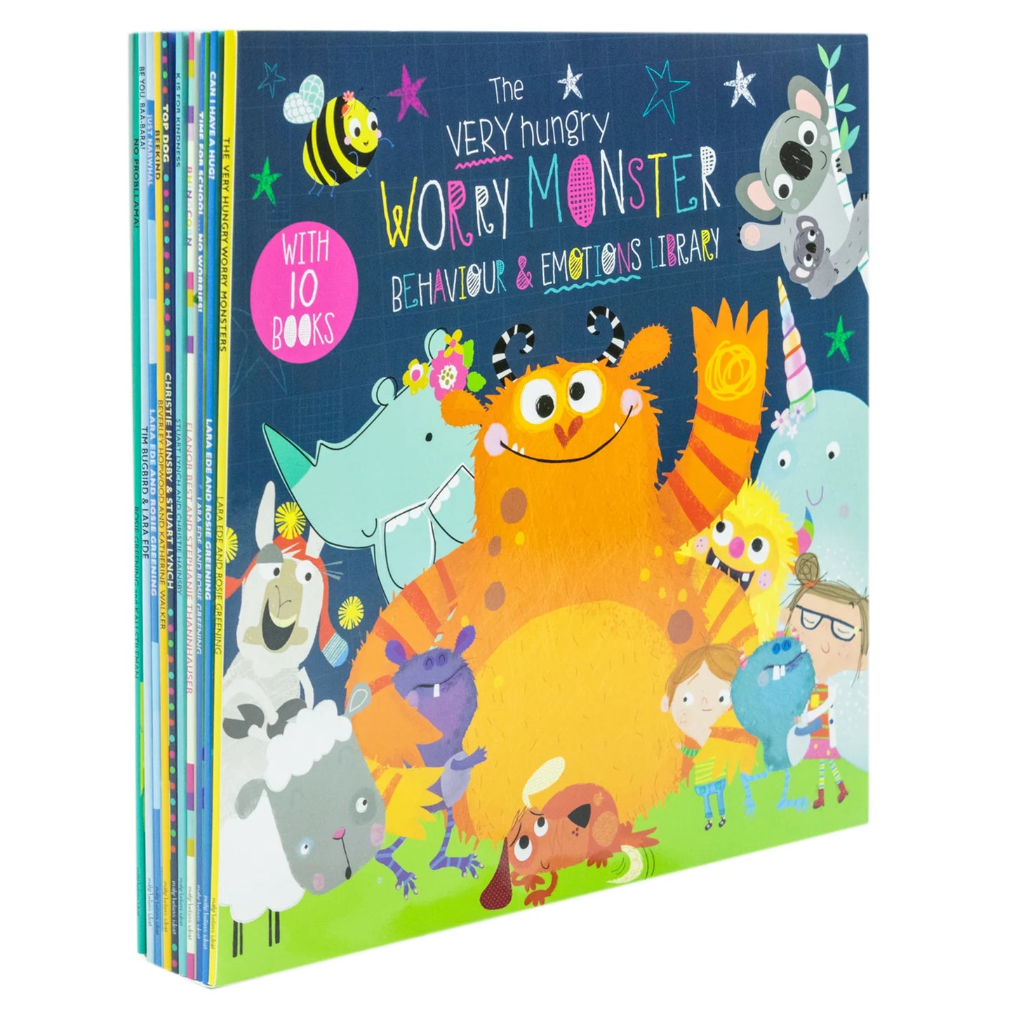 The Very Hungry Worry Monster – Behaviour & Emotions Library 10 Book Collection Set: Children's Picture Books for Feelings & Emotional Learning - Paperback
