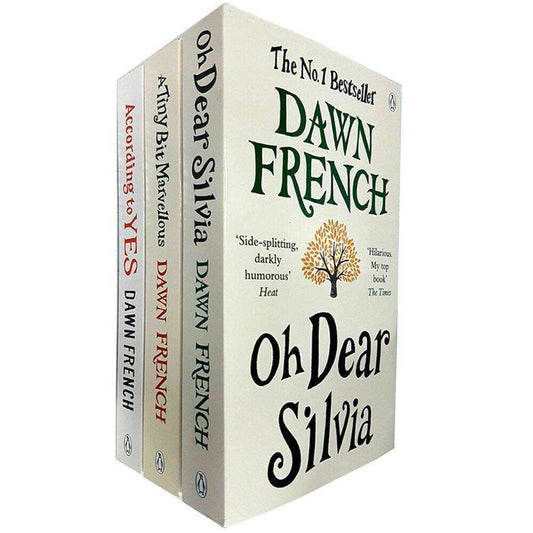 Dawn French 3 Book Collection – According to Yes, A Tiny Bit Marvellous & Oh Dear Silvia - By Dawn French - Paperback