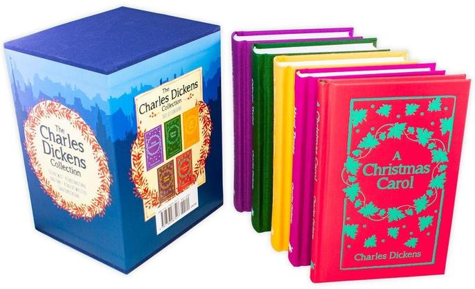 Charles Dickens – Deluxe 5 Book Box Set: A Christmas Carol & Classic Victorian Literature - Hardback