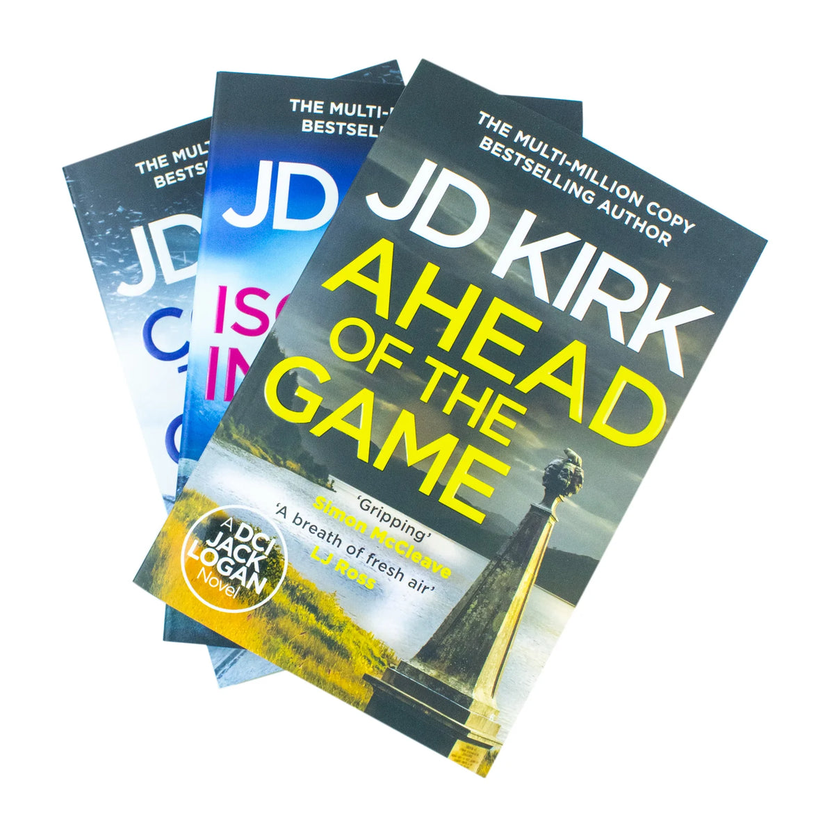 DCI Logan Crime Thrillers – Books 10–12: Ahead of the Game, An Isolated Incident & Colder Than the Grave - By JD Kirk - Paperback