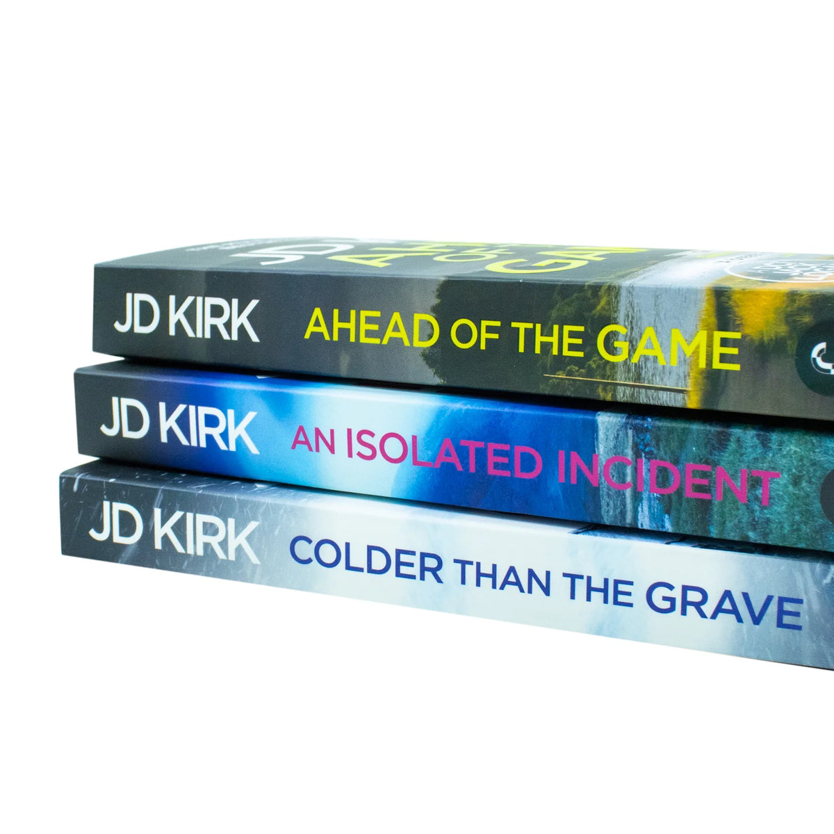 DCI Logan Crime Thrillers – Books 10–12: Ahead of the Game, An Isolated Incident & Colder Than the Grave - By JD Kirk - Paperback