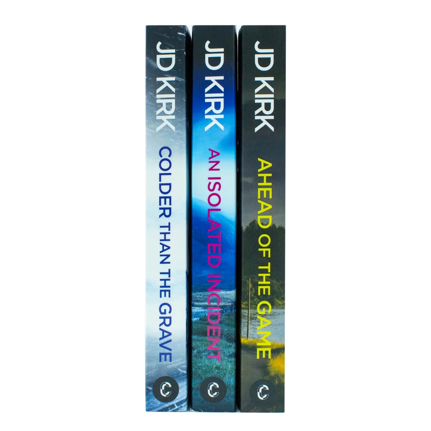 DCI Logan Crime Thrillers – Books 10–12: Ahead of the Game, An Isolated Incident & Colder Than the Grave - By JD Kirk - Paperback