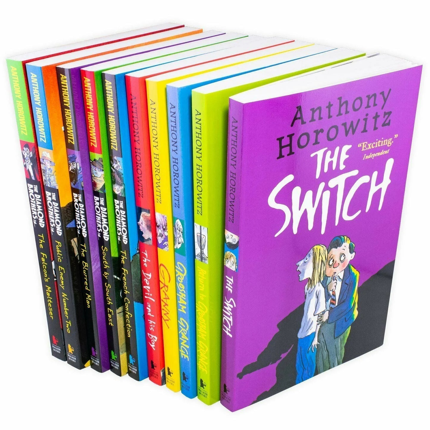 Anthony Horowitz – 10 Book Bumper Box Set: Wickedly Funny Children's Fiction, Humour & Adventure - By Anthony Horowitz