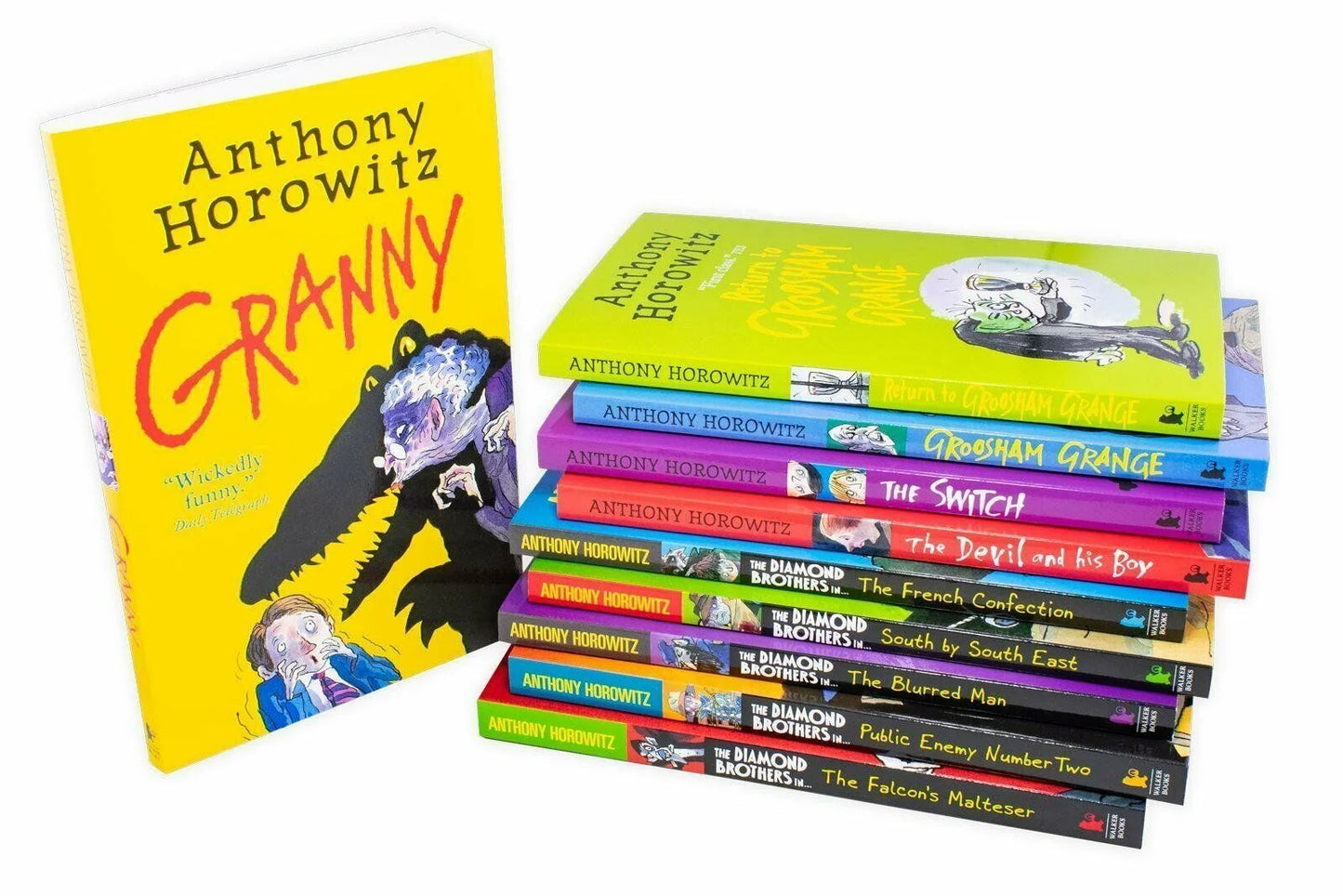 Anthony Horowitz – 10 Book Bumper Box Set: Wickedly Funny Children's Fiction, Humour & Adventure - By Anthony Horowitz