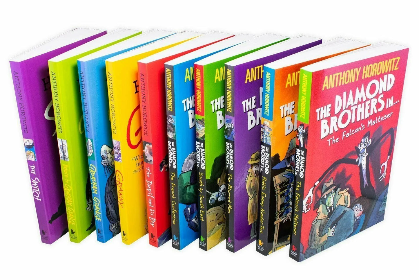 Anthony Horowitz – 10 Book Bumper Box Set: Wickedly Funny Children's Fiction, Humour & Adventure - By Anthony Horowitz