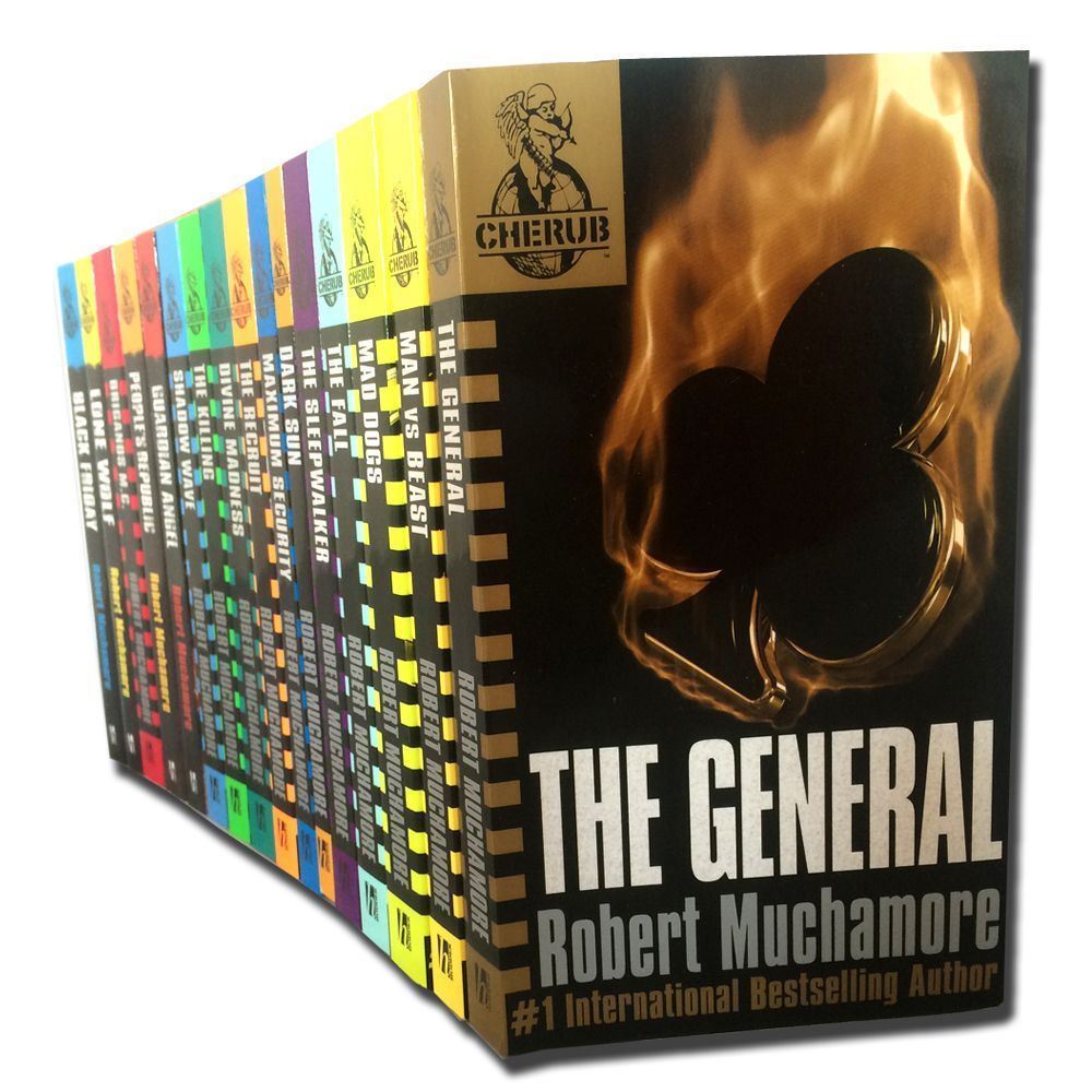 Cherub Series Collection Robert Muchamore 16 Books Set - The General,Mad Dogs...