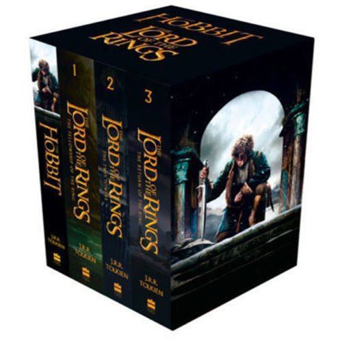 The Lord Of The Rings and the Hobbit 4 Books Collection Set [Mass Market Paperba