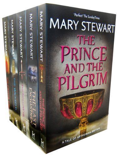 Mary Stewart King Arthur 5 Books Collection Set Magical Merlin The Crystal Cave