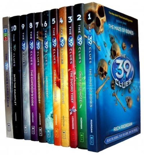 The 39 Clues 1 10 Book Set Plus A Game Card Pack New [Paperback] [Jan 01, 2011]