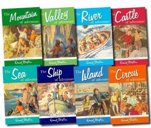 Enid Blyton Adventure Series Set Collection 8 Books By Enid Blyton [Paperback] [