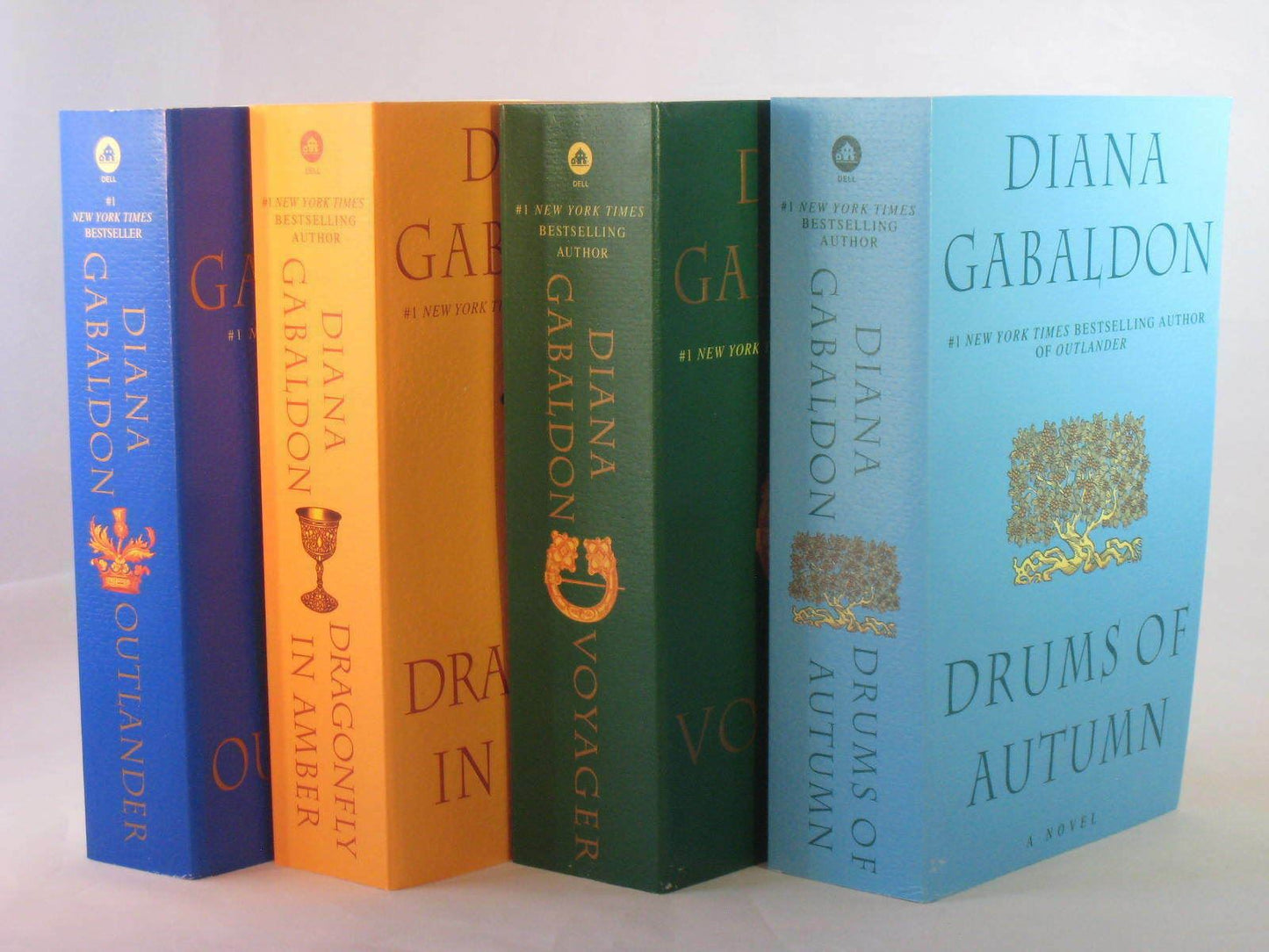 Outlander Series Volumes 1-8 Book Set By Diana Gabaldon Mass Market