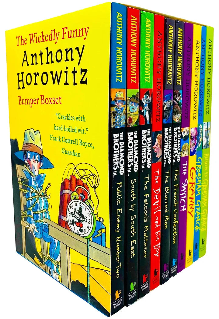 Anthony Horowitz – 10 Book Bumper Box Set: Wickedly Funny Children's Fiction, Humour & Adventure - By Anthony Horowitz