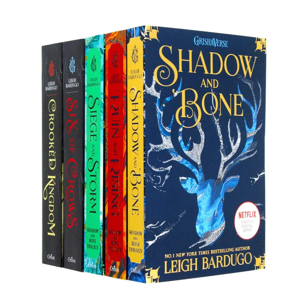 Leigh Bardugo – Shadow and Bone Trilogy & Grishaverse Collection: 5 Book Set - Fantasy Adventure Series