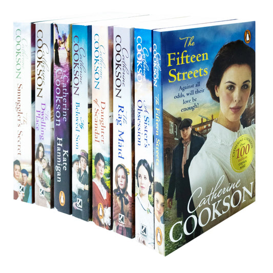 Catherine Cookson – 8 Book Collection Set: My Beloved Son, The Dwelling Place, The Rag Maid, Kate Hannigan & More - Historical Fiction
