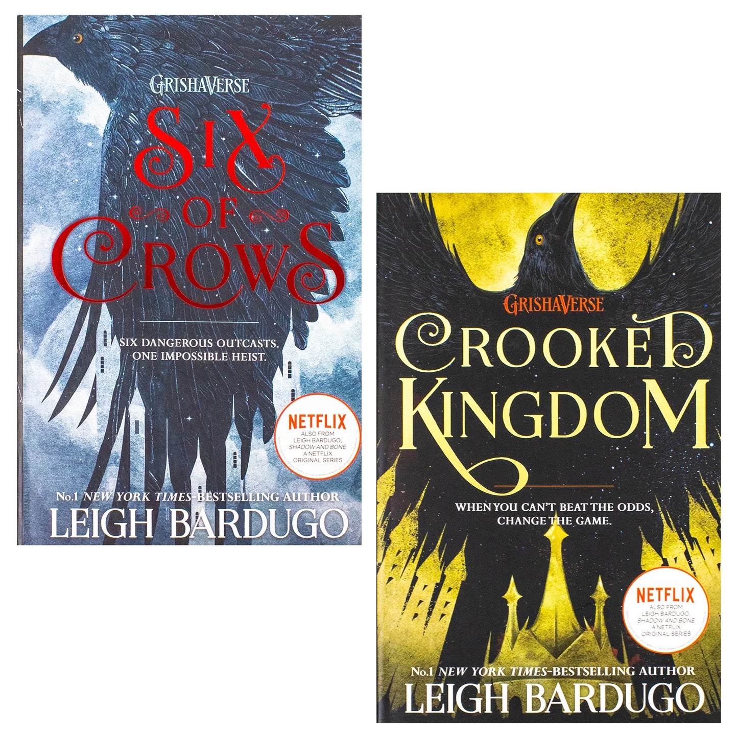 Six of Crows Duology – 2 Book Collection Set: Six of Crows & Crooked Kingdom - By Leigh Bardugo - Paperback