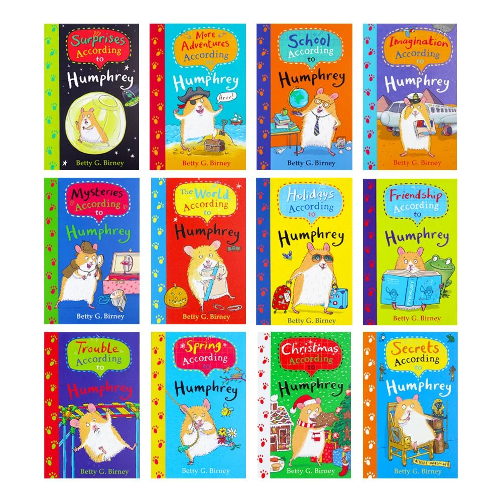 According to Humphrey the Hamster – 12 Book Collection Set: The World According to Humphrey, Friendship According to Humphrey, Spring According to Humphrey & More - By Betty G. Birney - Paperback