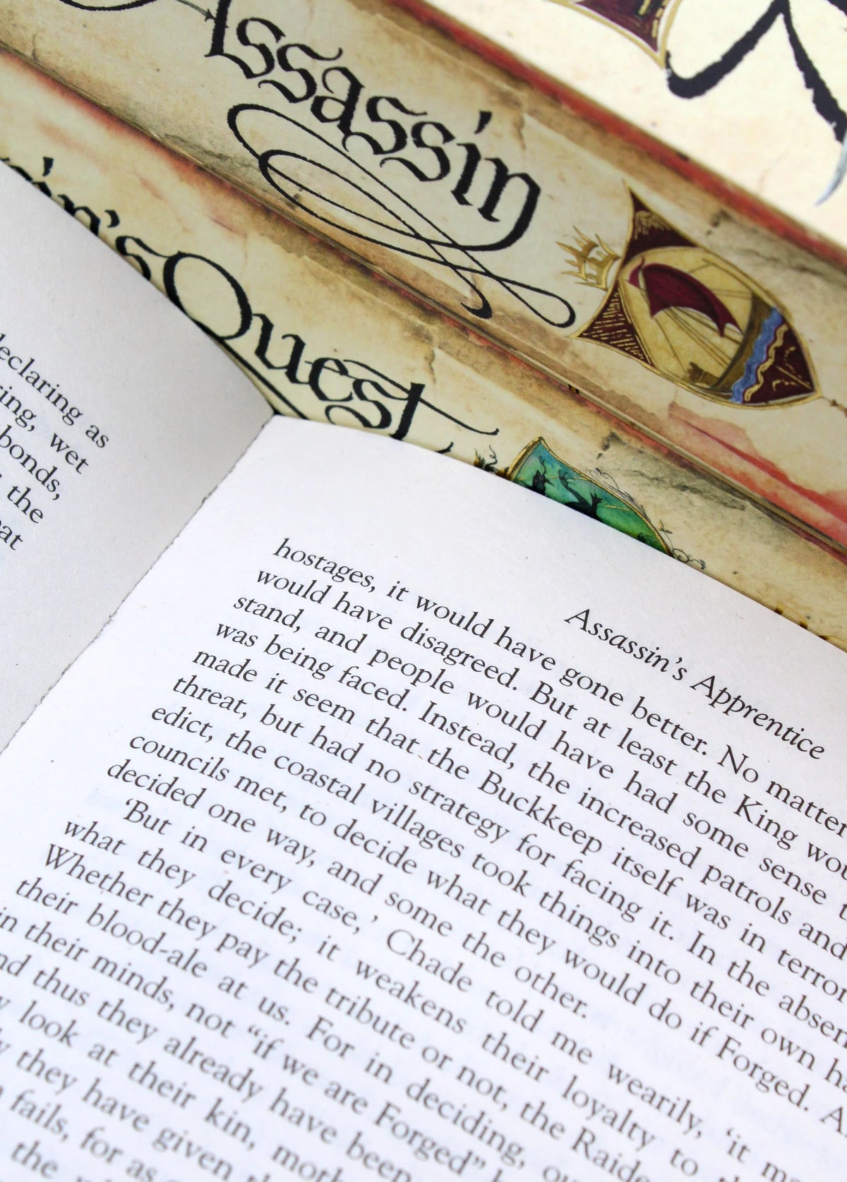The Farseer Trilogy – 3 Book Collection Set: Assassin's Apprentice, Royal Assassin & Assassin's Quest - By Robin Hobb