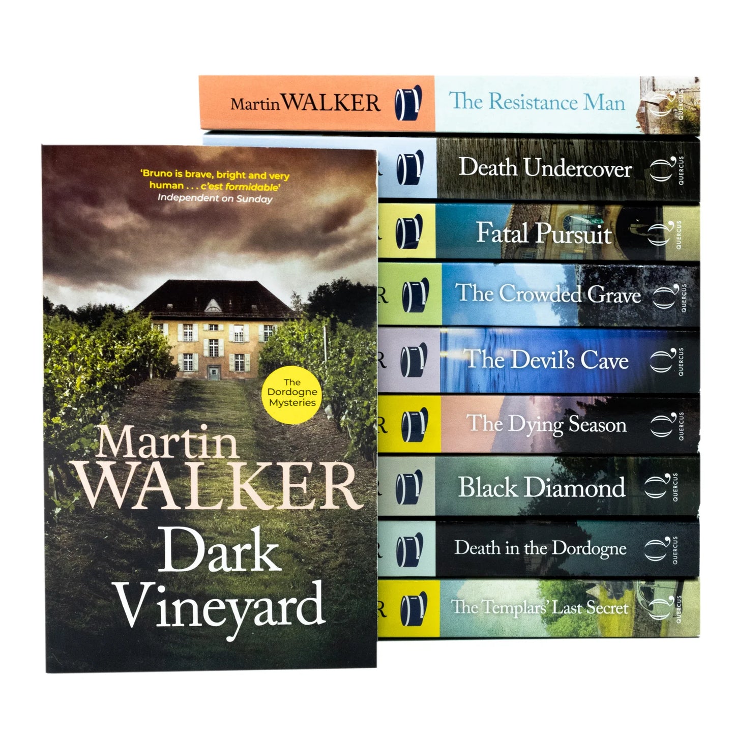The Dordogne Mysteries – 10 Book Collection Set: Dark Vineyard, The Resistance Man, Death Undercover, Fatal Pursuit & More - By Martin Walker