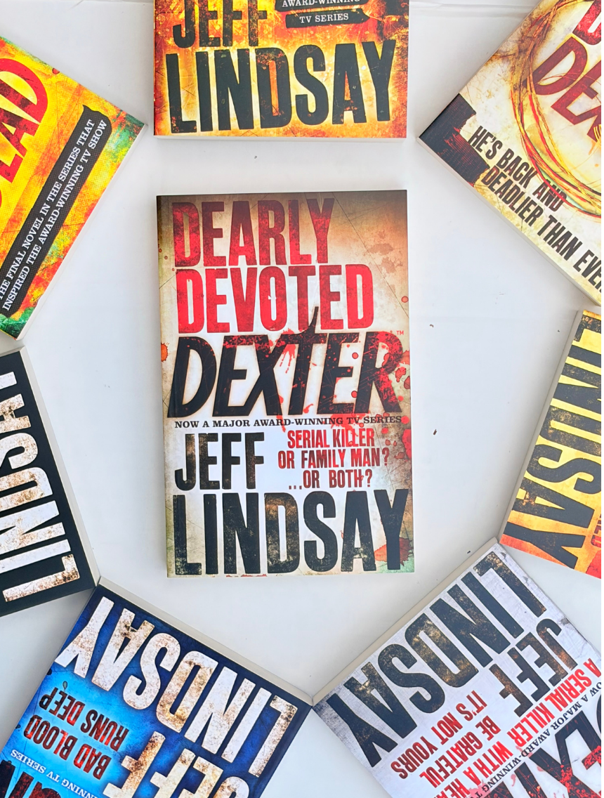 Dexter Series – Complete 8 Book Collection: Darkly Dreaming Dexter, Dearly Devoted Dexter, Dexter in the Dark & More - By Jeff Lindsay - Paperback