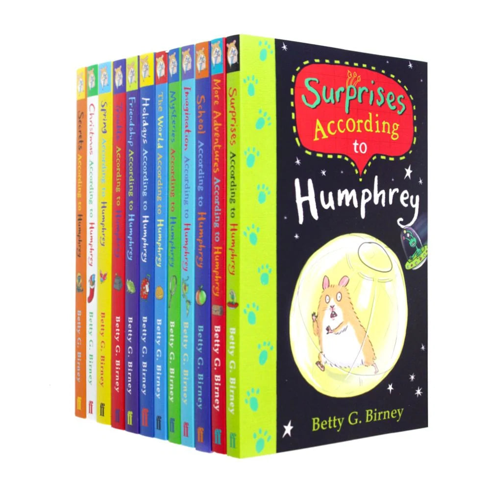 According to Humphrey the Hamster – 12 Book Collection Set: The World According to Humphrey, Friendship According to Humphrey, Spring According to Humphrey & More - By Betty G. Birney - Paperback