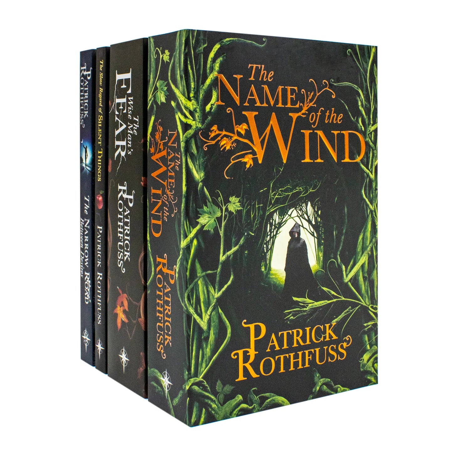 The Kingkiller Chronicle – 4 Book Collection Set: Epic Fantasy Series - By Patrick Rothfuss - Magic, Adventure & Immersive World-Building