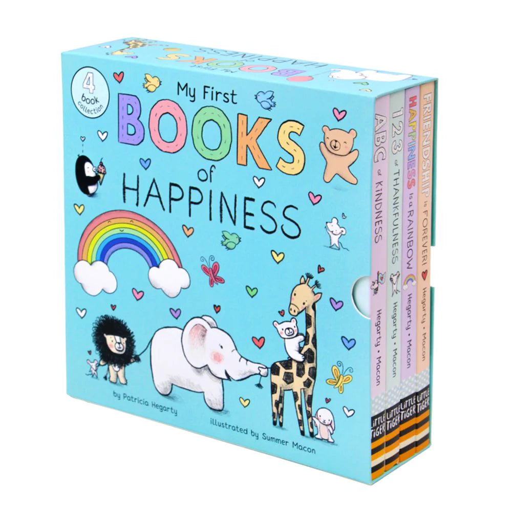 My First Books of Happiness – 4 Board Book Set: Early Learning & Emotional Intelligence - Hardcover